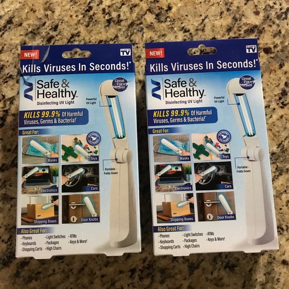 Disinfecting UV Light Set Of 2 New - Picture 6 of 7